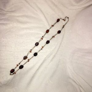 Long beaded necklace